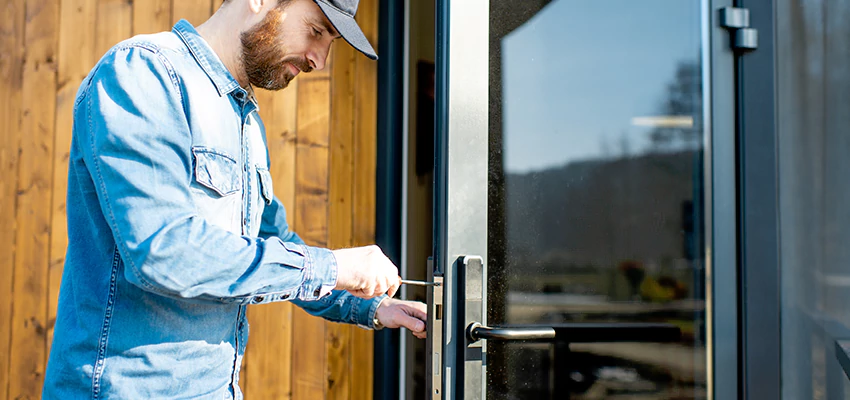 Frameless Glass Storefront Door Locks Replacement in Mira Loma, CA